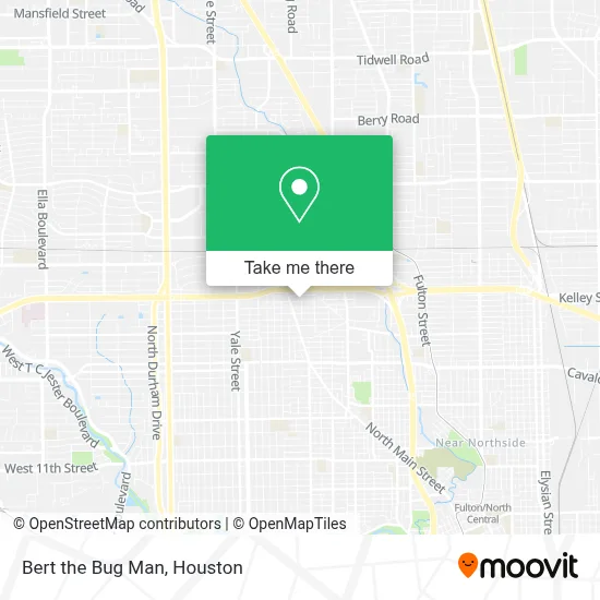 Bert the Bug Man map