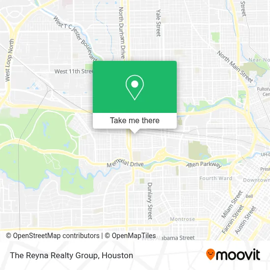 The Reyna Realty Group map