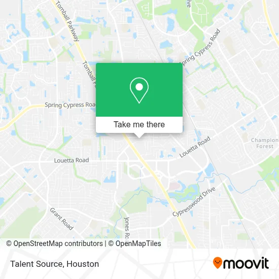 Talent Source map