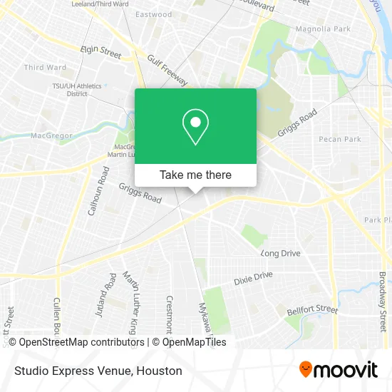 Studio Express Venue map