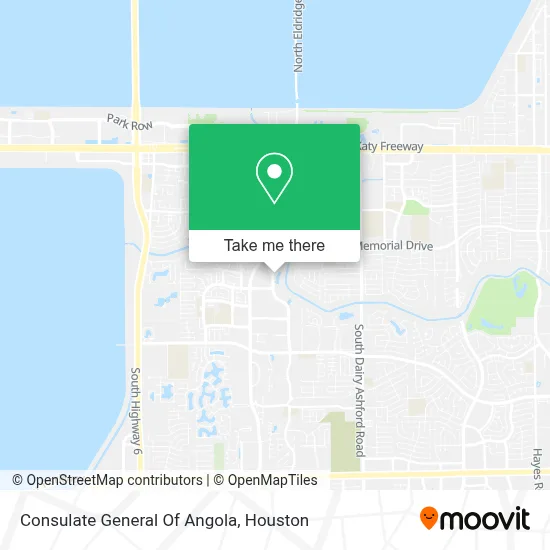 Consulate General Of Angola map
