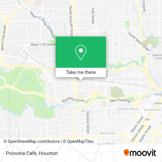 Polovina Cafe map