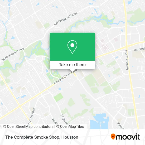 The Complete Smoke Shop map