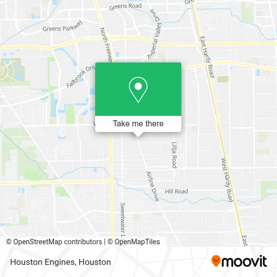 Houston Engines map