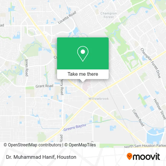 Dr. Muhammad Hanif map
