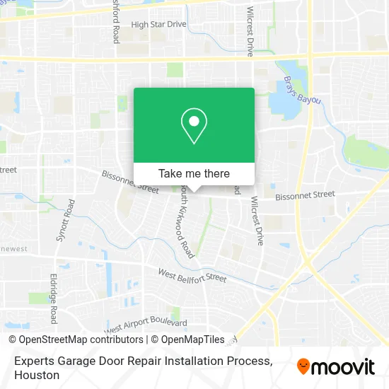 Experts Garage Door Repair Installation Process map