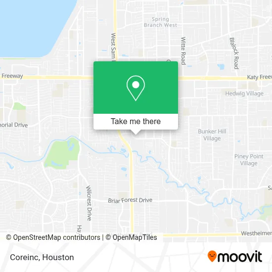 Coreinc map