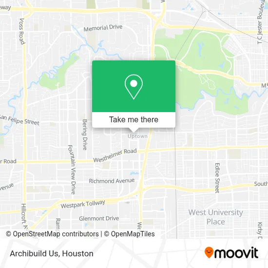 Archibuild Us map