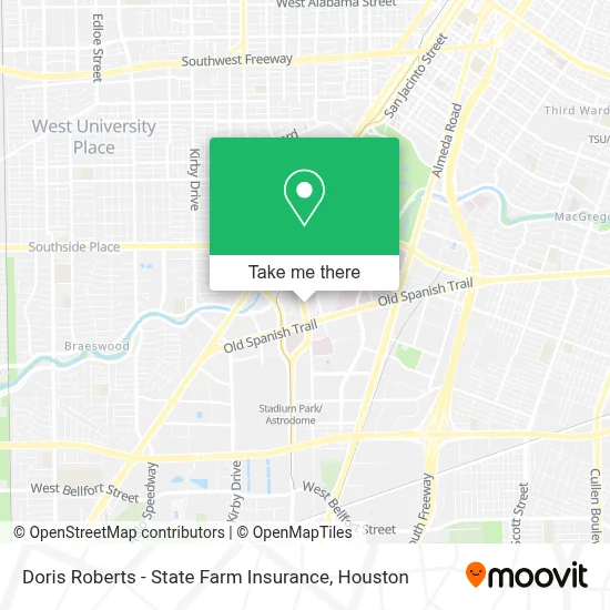 Doris Roberts - State Farm Insurance map