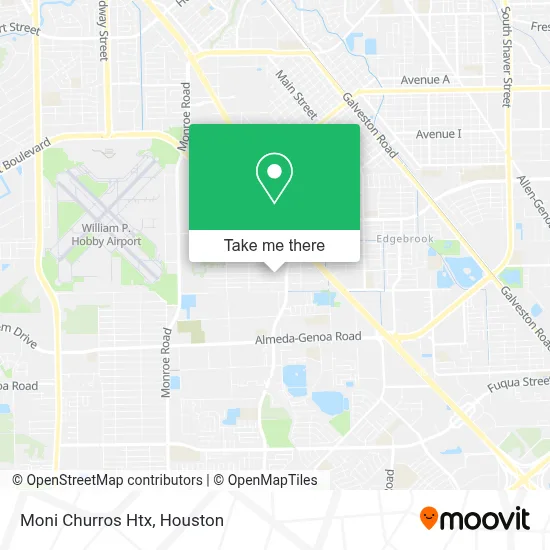 Moni Churros Htx map