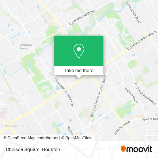 Chelsea Square map
