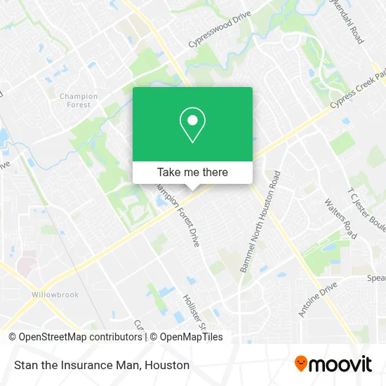 Stan the Insurance Man map