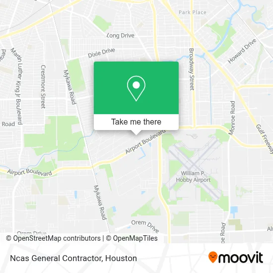 Ncas General Contractor map