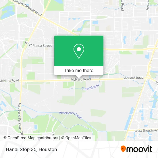 Handi Stop 35 map