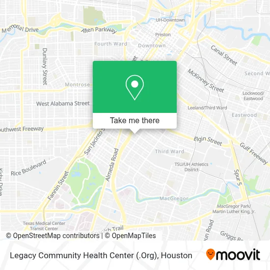 Legacy Community Health Center (.Org) map