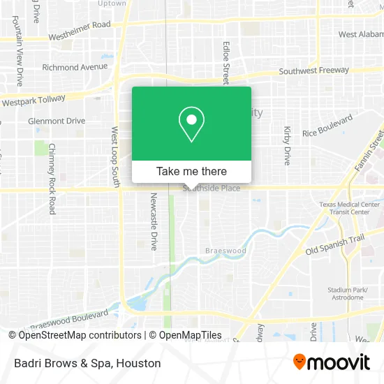 Badri Brows & Spa map