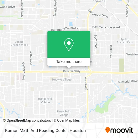 Kumon Math And Reading Center map