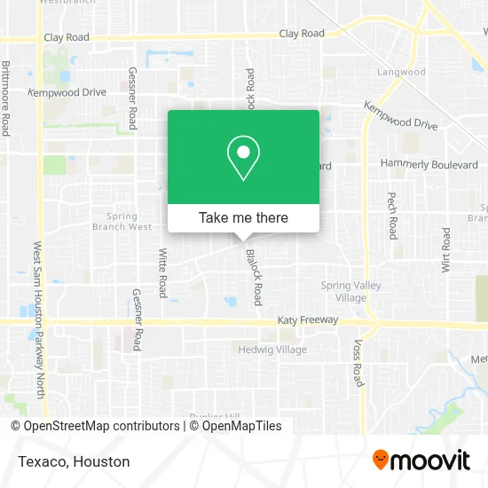 Texaco map