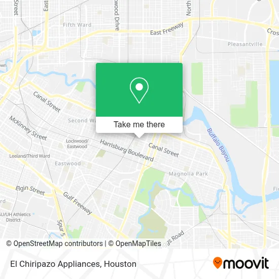 El Chiripazo Appliances map