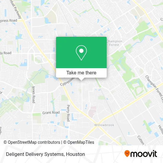 Deligent Delivery Systems map