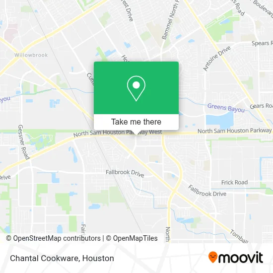 Chantal Cookware map