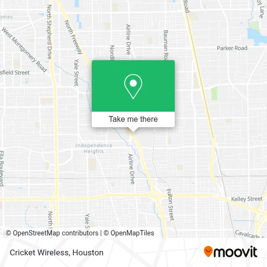 Cricket Wireless map