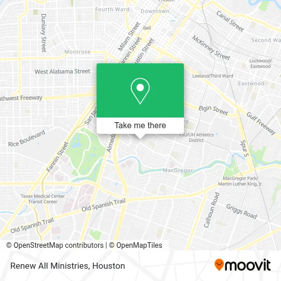 Renew All Ministries map