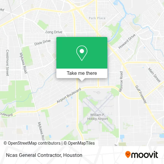 Ncas General Contractor map