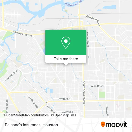 Paisano's Insurance map