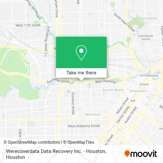 Werecoverdata Data Recovery Inc. - Houston map
