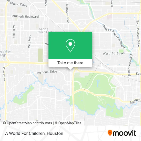 A World For Children map