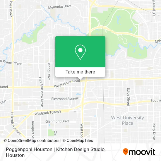 Poggenpohl Houston | Kitchen Design Studio map