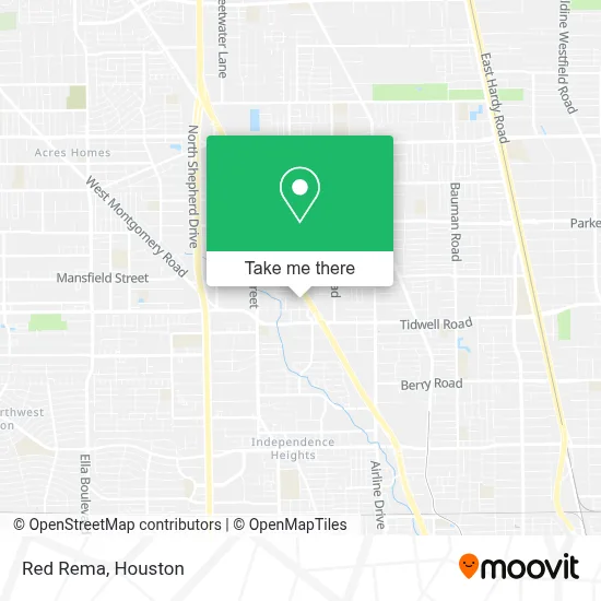 Red Rema map