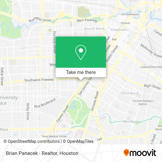 Brian Panacek - Realtor map