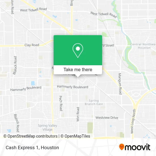 Cash Express 1 map