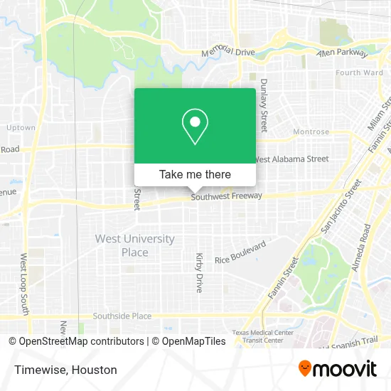 Timewise map