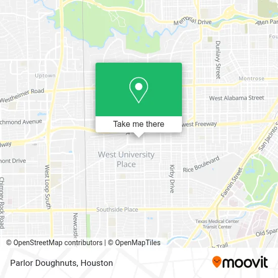Parlor Doughnuts map