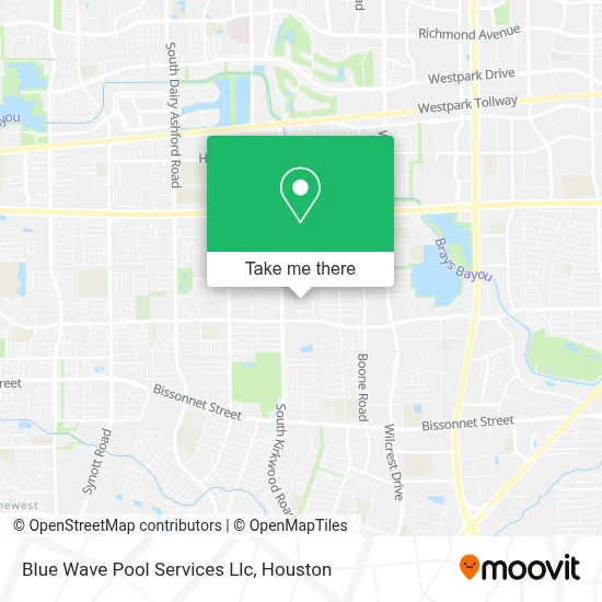 Blue Wave Pool Services Llc map