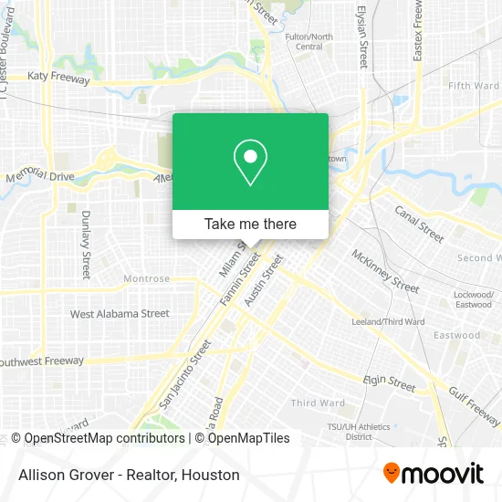 Allison Grover - Realtor map