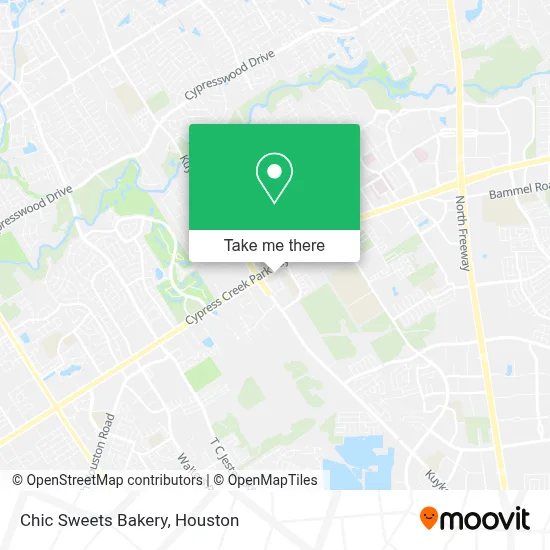Chic Sweets Bakery map