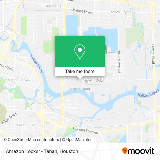 Amazon Locker - Tahan map