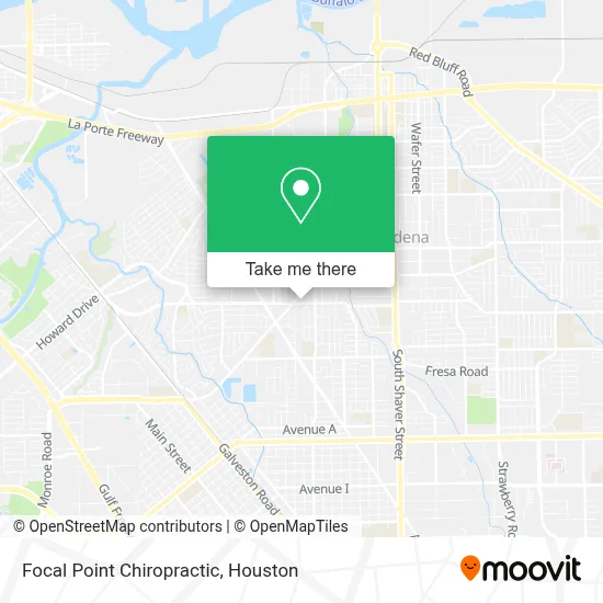Focal Point Chiropractic map