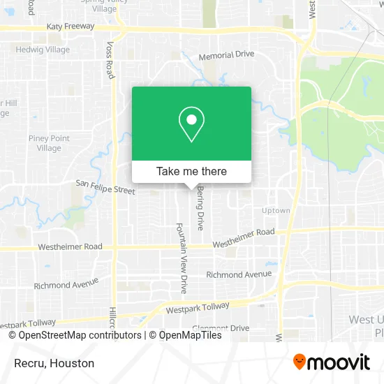 Recru map