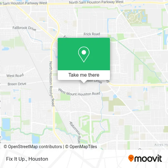 Fix It Up. map