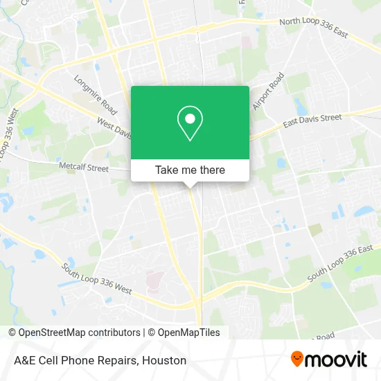 A&E Cell Phone Repairs map