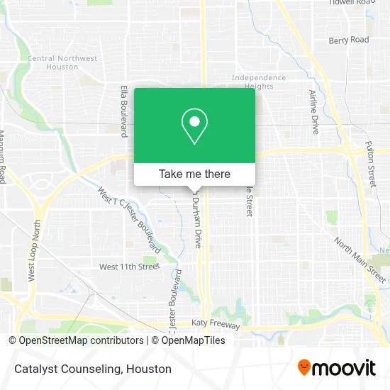 Catalyst Counseling map