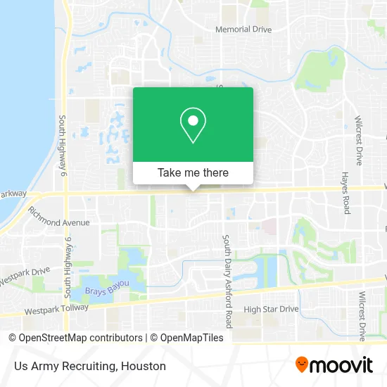 Us Army Recruiting map