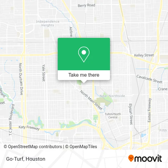 Go-Turf map