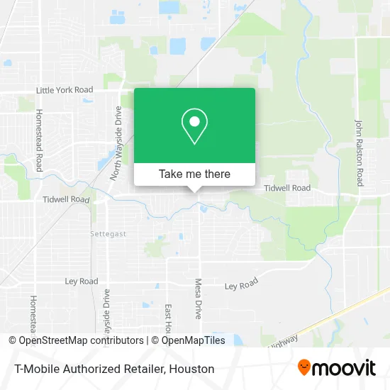 T-Mobile Authorized Retailer map