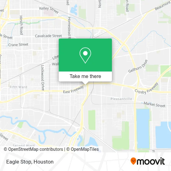 Eagle Stop map